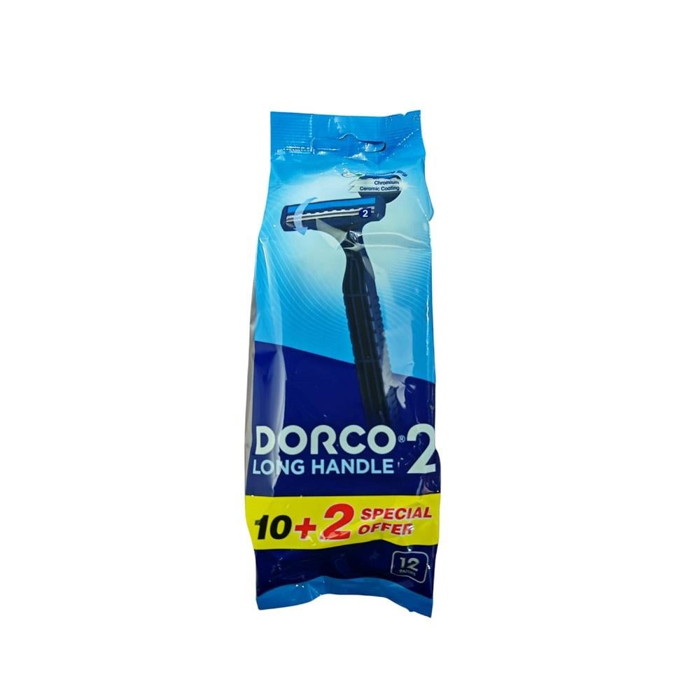 الشفرات من علامة دوركو (Dorco 2 Long Handle)