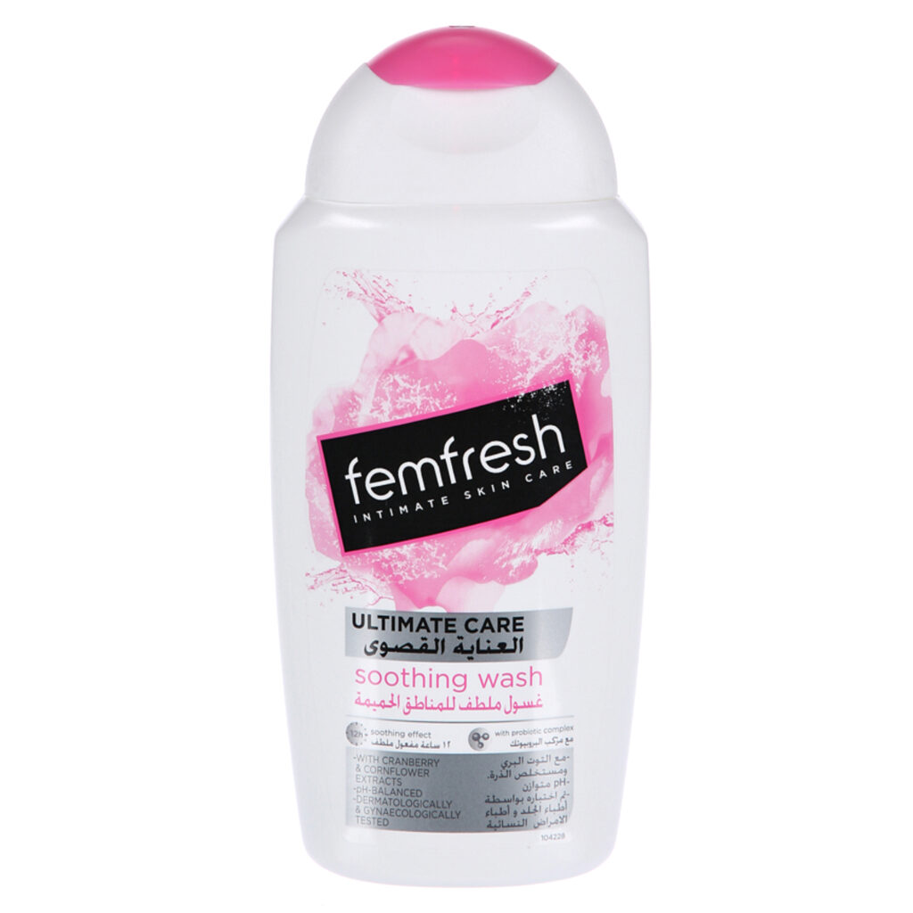 غسول فيم فريش ألتيميت كير الملطف للمناطق الحميمة (Femfresh Ultimate Care Soothing Wash)