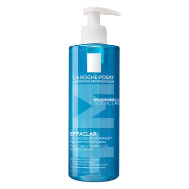 غسول لاروش بوزيه إيفاكلار جل رغوي منقي (La Roche-Posay Effaclar Purifying Foaming Gel) بسعة 400
